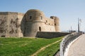 Aragonese castle of Ortona Royalty Free Stock Photo