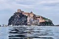 Aragonese Catello. Ischia island view Royalty Free Stock Photo
