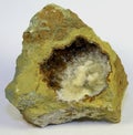 Aragonite mineral specimen Royalty Free Stock Photo