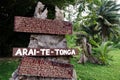 Arai Te Tonga Marae in Rarotonga Cook Islands