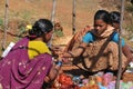 Tribal seller at Araku Valley, Vishakhapattnam, Indiaseller