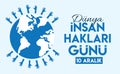 10 aralik insan haklari gunu translate: 10 december human rights day