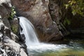 Araluen Falls in Eungella National Park,Australia Royalty Free Stock Photo