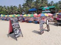 Arambol beach, Goa, India Royalty Free Stock Photo