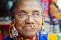 Indian woman portrait with traditional jewelry