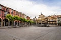 Aranda de Duero is the capital of the Ribera del Duero wine region, Burgos province, Spain Royalty Free Stock Photo