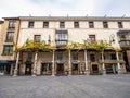 Aranda de Duero, Spain - Jun 16, 2023: The capital of the Ribera del Duero wine region, Burgos province, Spain