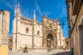 View at the Santa Maria la Real church in Aranda de Duero - Spain