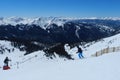 Arapahoe Basin Blue Bird Day: Skiers & Montezuma Bowl