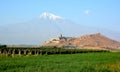 Khor Virap Monastery in Armenia Royalty Free Stock Photo