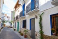 Aras de los Olmos village street in Valencia Royalty Free Stock Photo