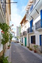 Aras de los Olmos village street in Valencia Royalty Free Stock Photo