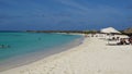 Arashi Beach in Aruba Royalty Free Stock Photo