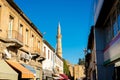 Arasta street, a touristic street leading to Selimiye mosque Royalty Free Stock Photo