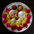 Arati Thali Royalty Free Stock Photo