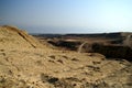Arava desert - dead landscape, background