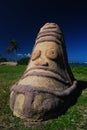 Arawak Totem in Guadeloupe Royalty Free Stock Photo