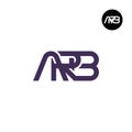 ARB Logo Letter Monogram Design Royalty Free Stock Photo