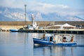 Arbatax sea port, Sardinia, Italy.