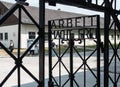 Arbeit macht frei sign, Dachau concentration camp and memorial site