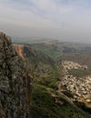 Arbel cliff view Royalty Free Stock Photo