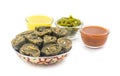 Arbi bhajiya or patra Royalty Free Stock Photo