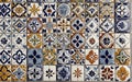 Arabic ceramic tile texture, classic and old school with 8K resolution
