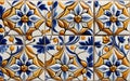 Arabic ceramic tile texture, classic and old school with 8K resolution