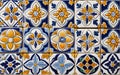 Arbic ceramic tile texture, classic and old school with 8K resolution