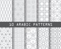 10 arbic patterns