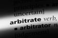 arbitrate