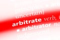 arbitrate