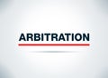 Arbitration Abstract Flat Background Design Illustration