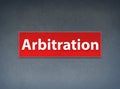 Arbitration Red Banner Abstract Background