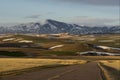 Arbon Valley and Deep Creek Mountains Royalty Free Stock Photo