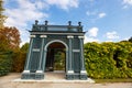 Arbor in the garden in Vienna, Austria