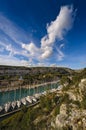 Arbor of Port Miou at Cassis city, France Royalty Free Stock Photo