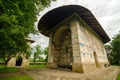 The Arbore church in Arbore village, Romania.