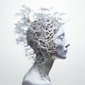 Arboreal Mind Unleashed: AI-Crafted Vision of Nature and Thought Fusion