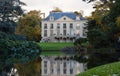 Arboretum of Wolves valley during the autumn - Chatenay Malabry, France.