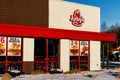 Marion - Circa January 2018: Arby`s Retail Fast Food Location. Arby`s operates over 3,300 restaurants