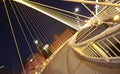 Arc bridge Close-up of nigh Royalty Free Stock Photo