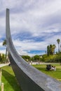 Arc de 115.5 Degrees in Albert I Garden at Nice, France