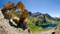 Mercantour Park, Arc de Tortisse and Lacs de Vens Royalty Free Stock Photo