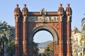 Arc de Triomf, Barcelona Royalty Free Stock Photo
