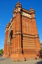 Arc de Triomf in Barcelona, Spain