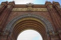 Arc de Triomf in Barcelona, Spain Arco de Triunfo de Barcelona Barcelona Spain