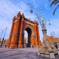 Arc de Triomf in Barcelona