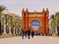 Arc de Triomf in Barcelona