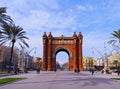 Arc de Triomf in Barcelona